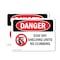 Signmission Safety Culture Sign, 5 in Width, Vinyl Decal, Rectangle OS-2PACK-DS-D-35-L-1794 - alternate 1